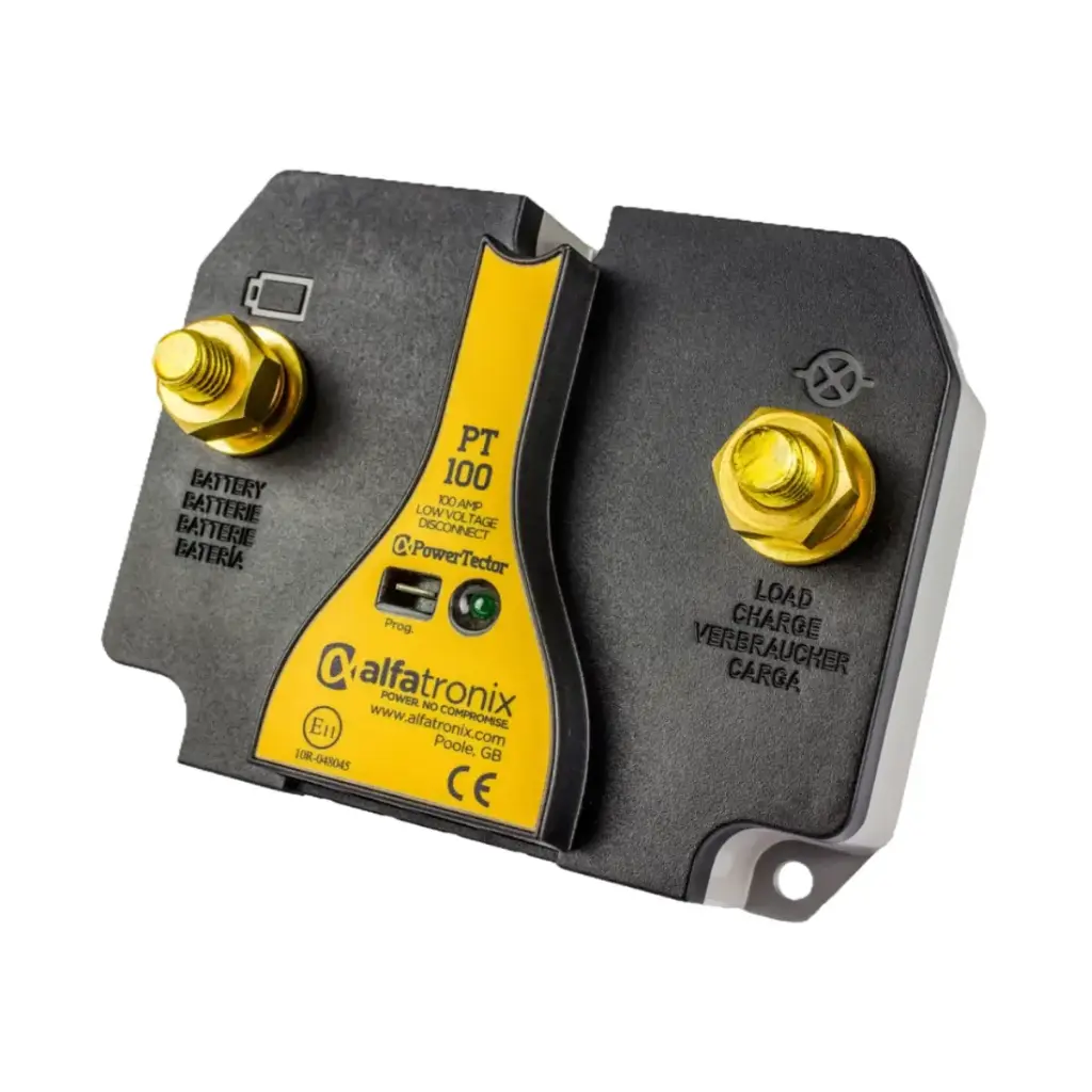 PT100-T Battery Guard with Timer - 100 Amp 12/24V