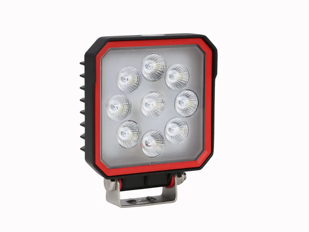 Essential Series 9 LED Square Work Lamp (27W)