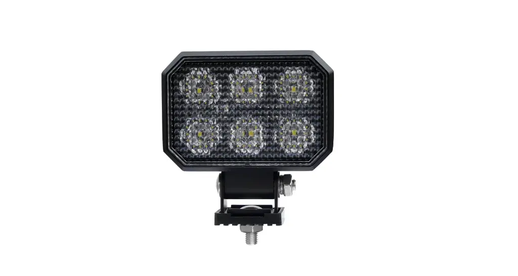 Premium 6 LED Rectangular Work Lamp (30W)