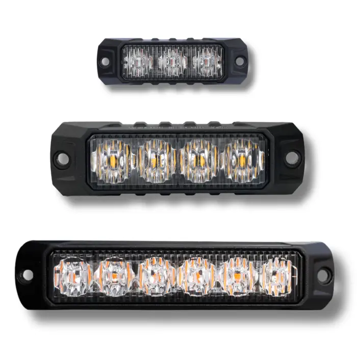 LED Amber Strobe Light
