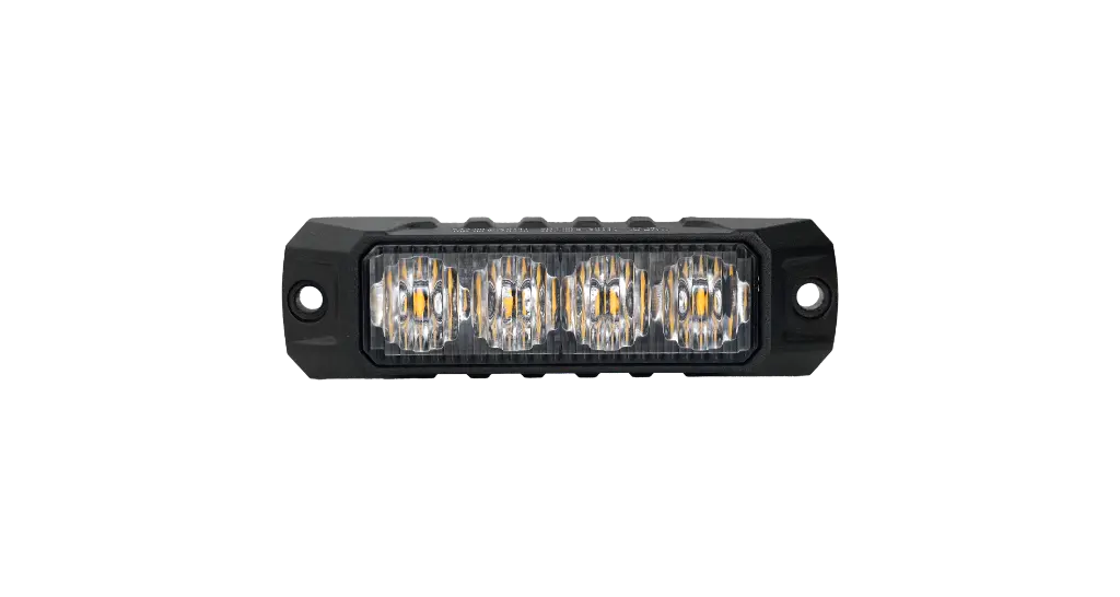4 LED White Strobe Light