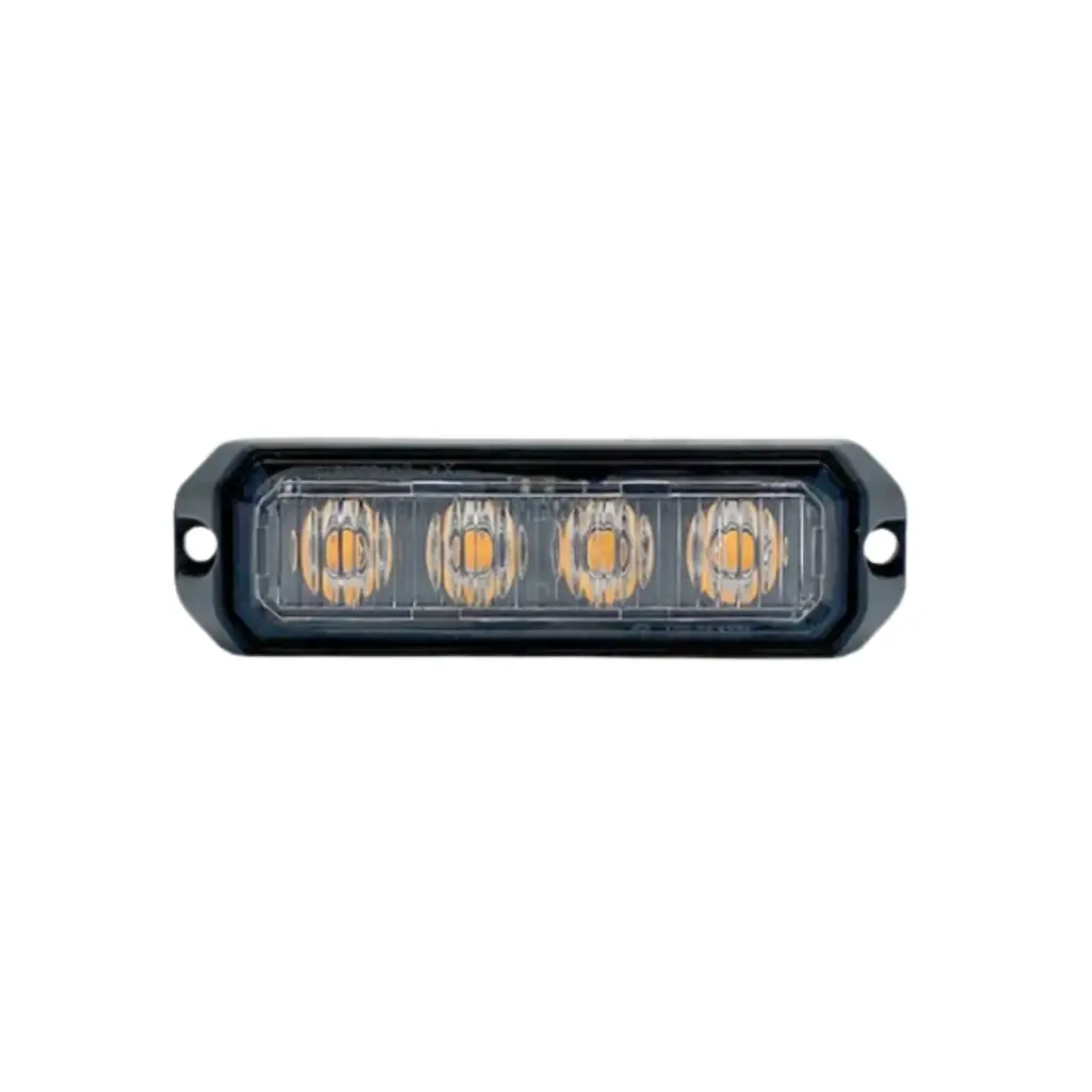 Grille Warning Lights - 4 LED Amber