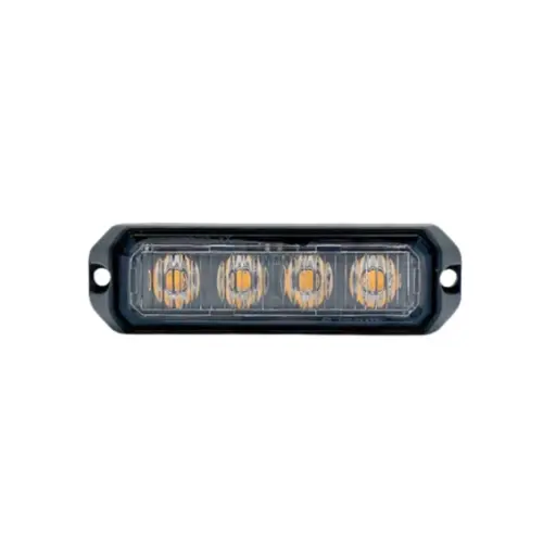 [D-LIG-00081] Grille Warning Lights - 4 LED Amber