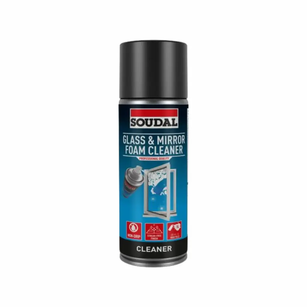 Glass & Mirror Cleaner Foam Aerosol 400ml