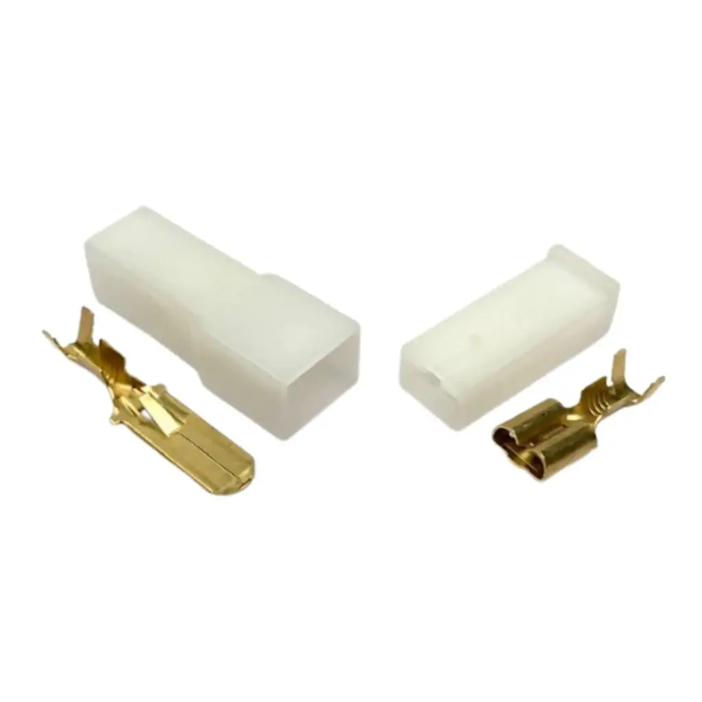 Multi Connectors 6.35mm White Set (x5)