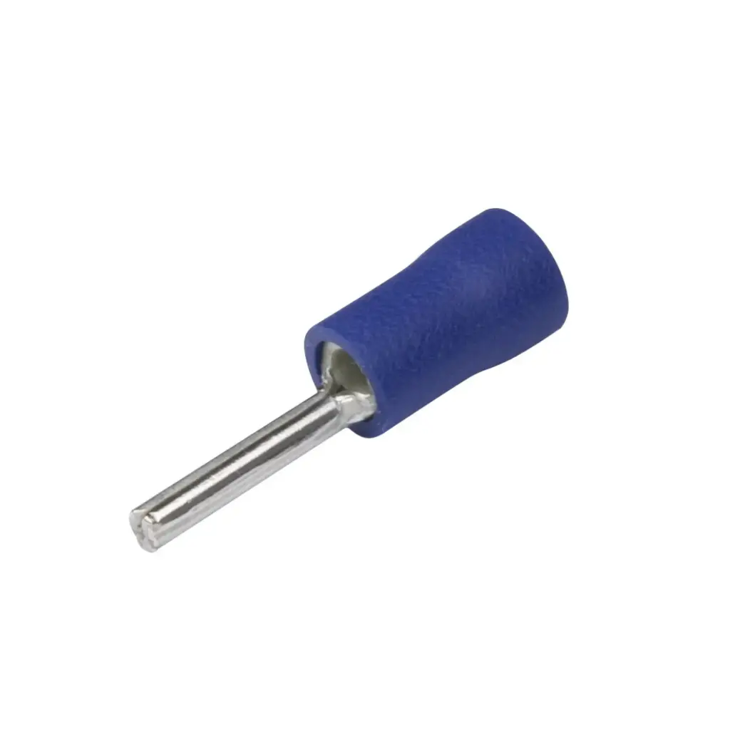 Blue Pin Terminals 9.0mm (x100)