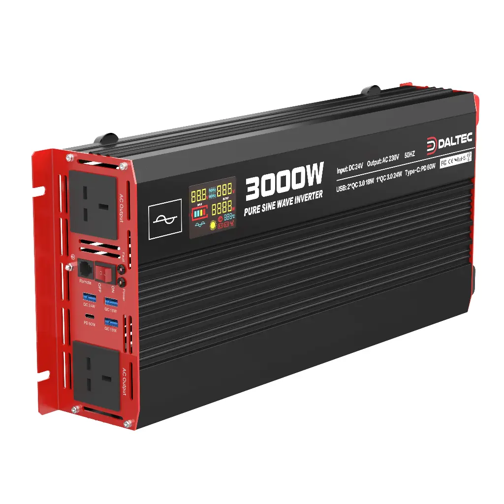 24v 3000W Pure Sine Wave Inverter (DC-AC)