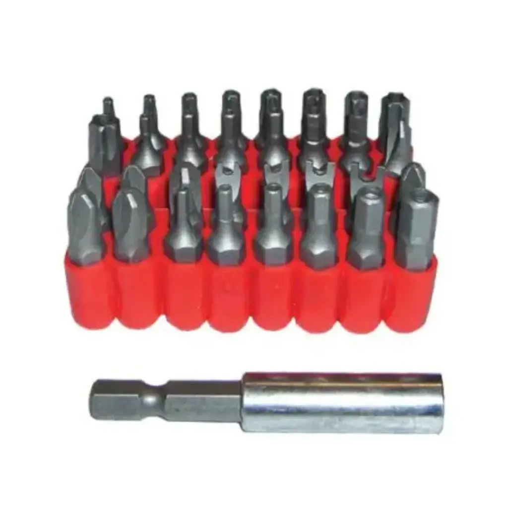33-Piece Security Bit Set (+ holder) suit screwdriver