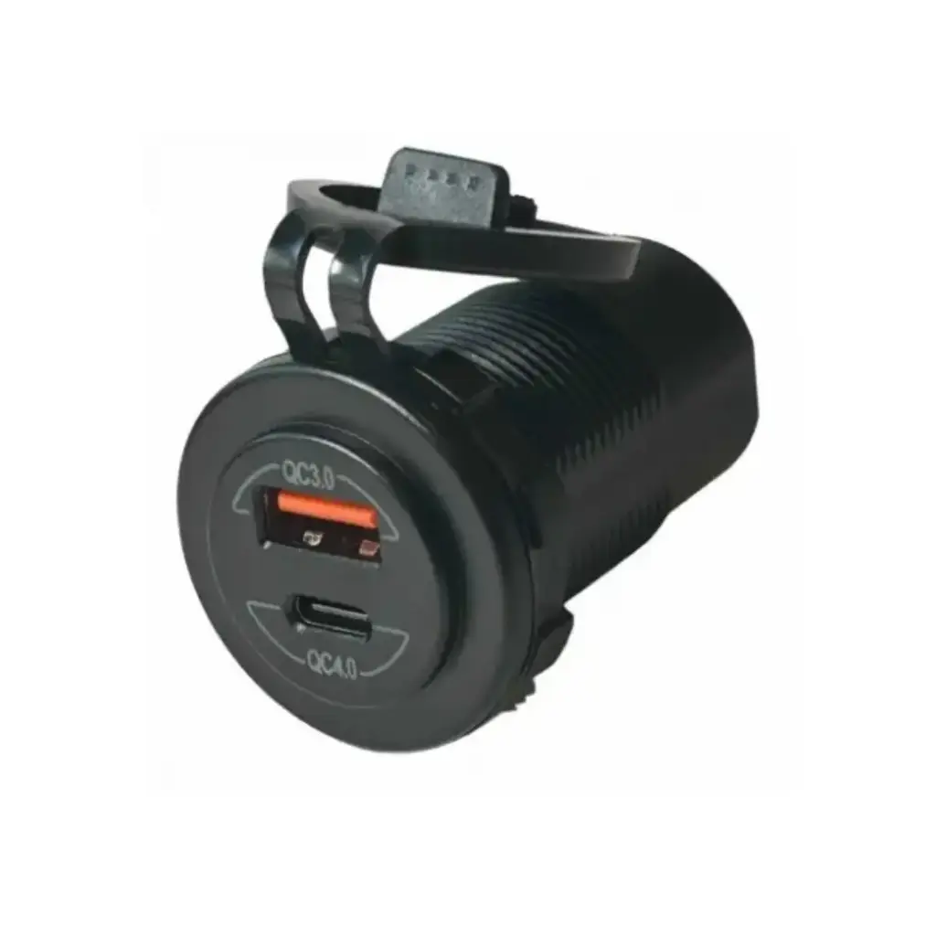 Type C Fast Charge Waterproof USB Socket