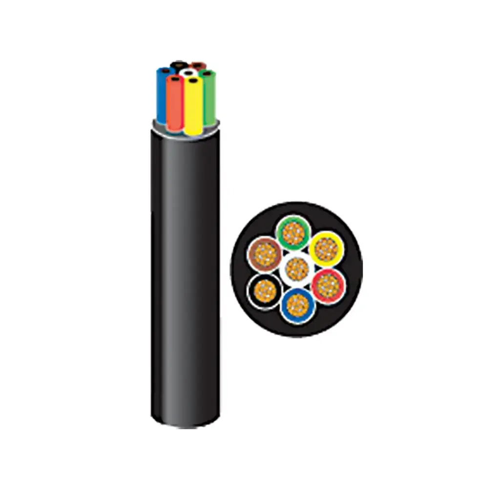 7-Core 1.5mm/2.5mm, 30m, 21/0.30, 21/29A Grey