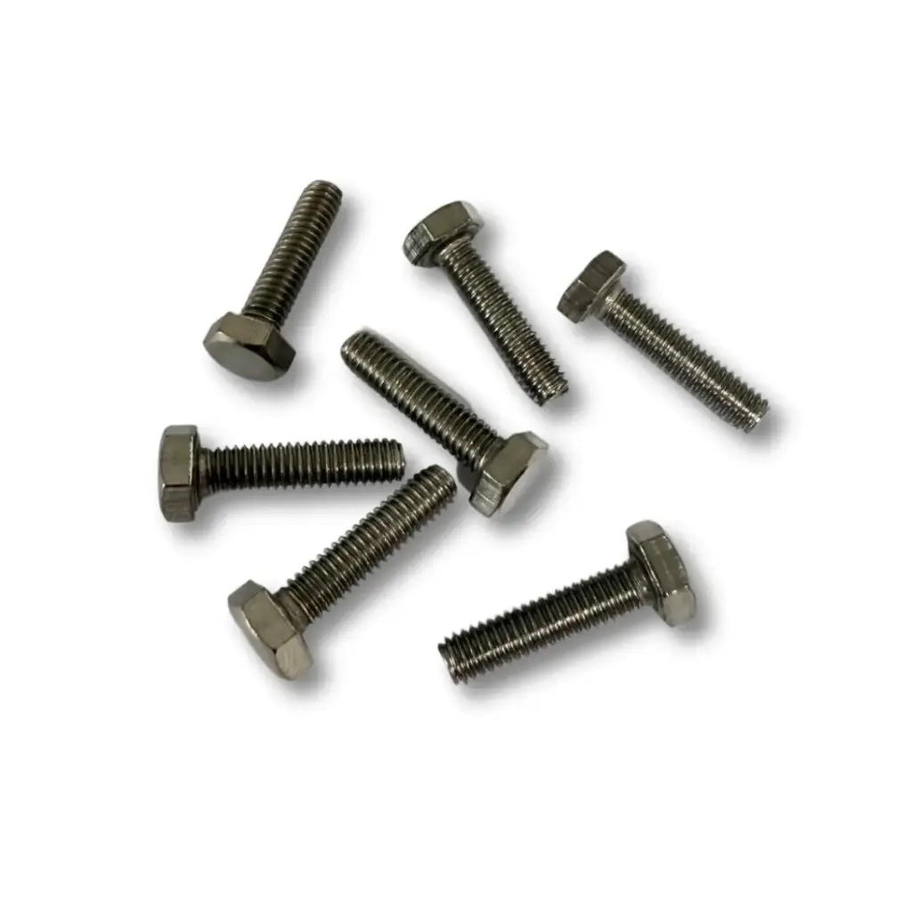 M4x20 Hex Set Stainless Steel Bolts (100 PCS)
