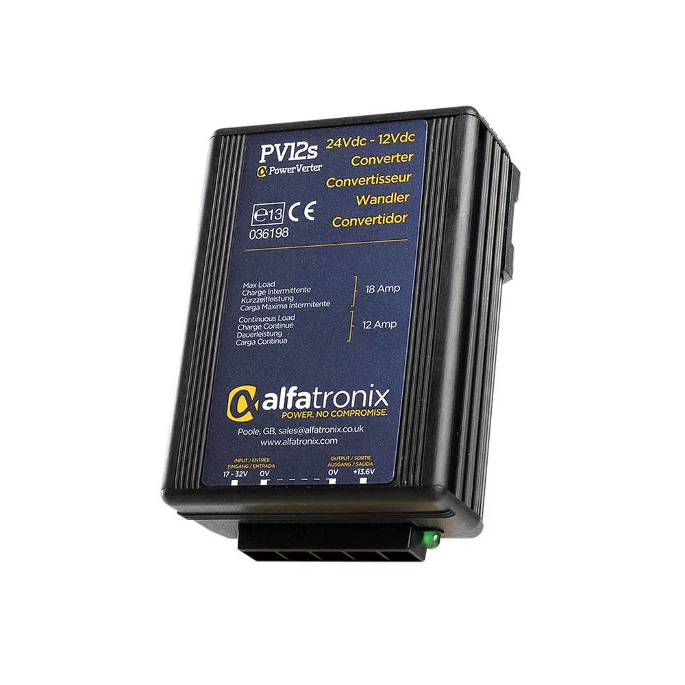 (PV12S) DC to DC Converter, 1 Output, 144 W, 12 V, 12 A