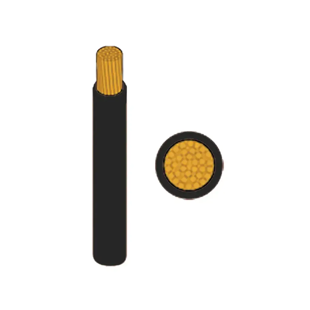 Single Core Cable - 70A, 10mm, 30m, Black