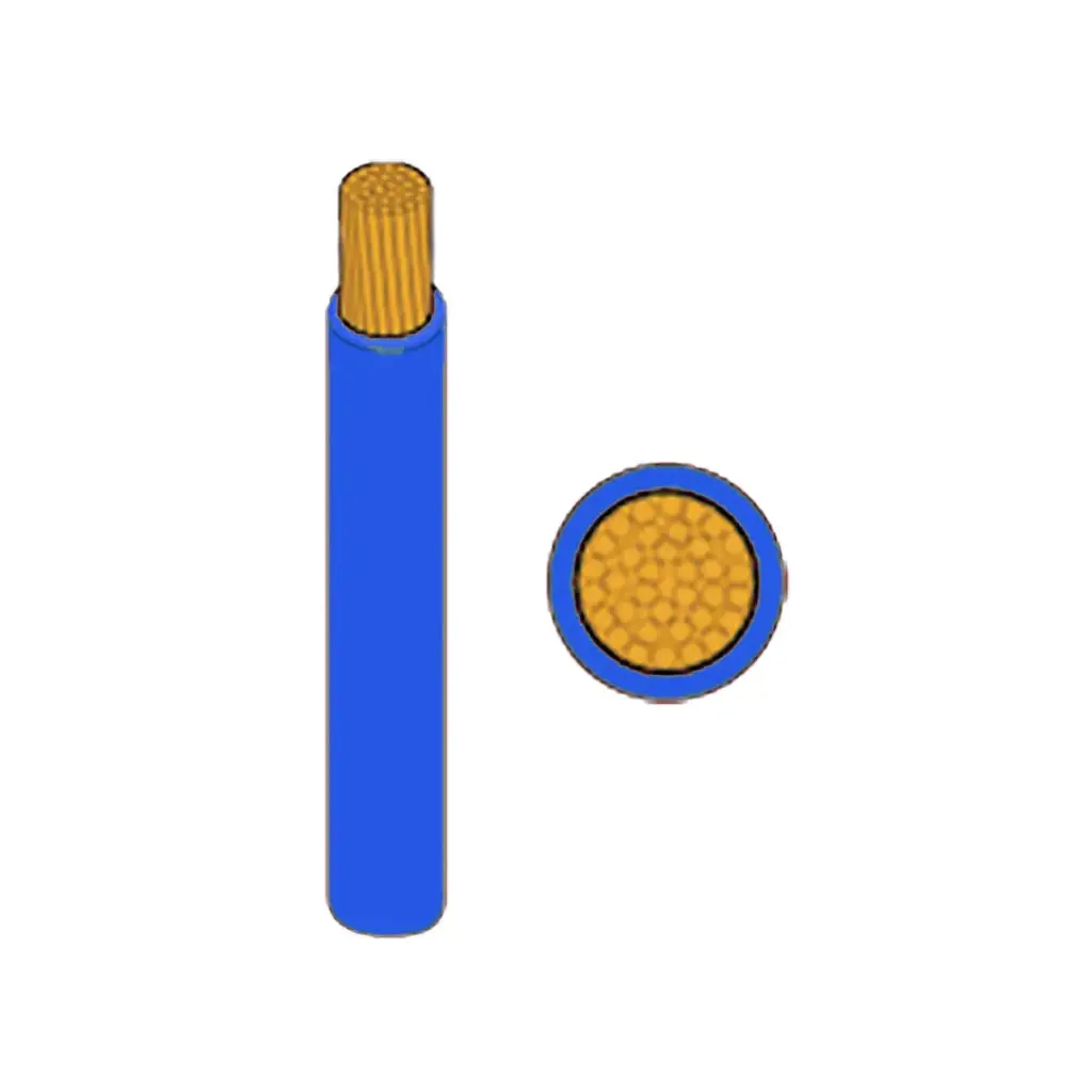 Single Core Cable - 29A, 2.5mm, 50m, Blue