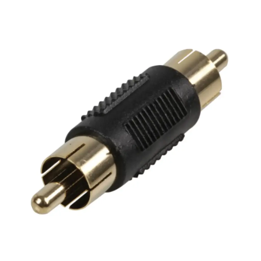RCA Phono Plug To RCA Phono Plug Adaptor- MALE