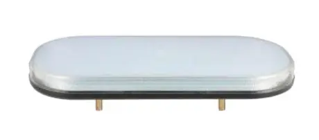117 Series Mini Light Bar 363mm Amber LED/Clear Lens