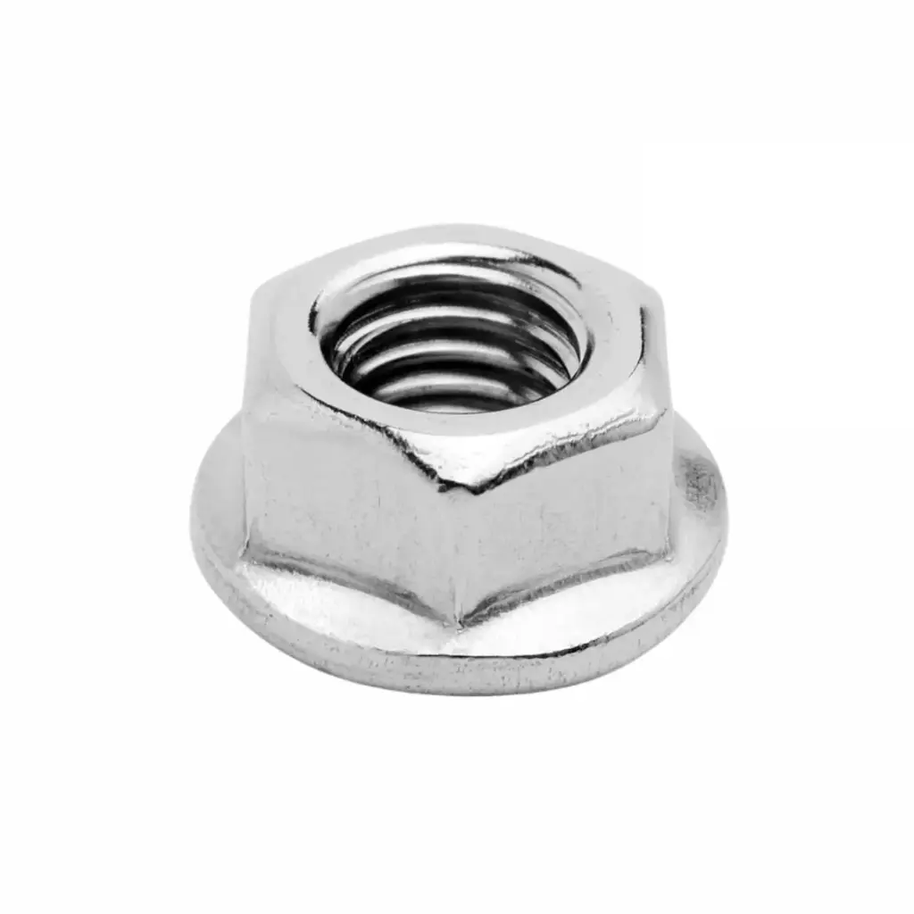 Flanged Nuts Grade 8 BZP (x100)