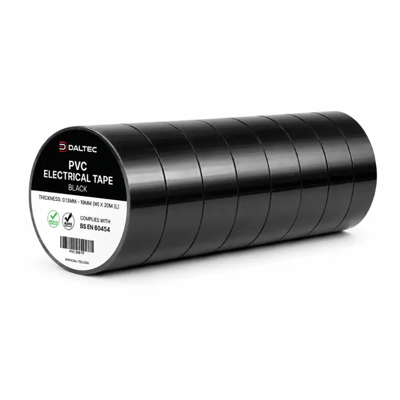 PVC Tape 19mm x 20m (Pack of 8) 
