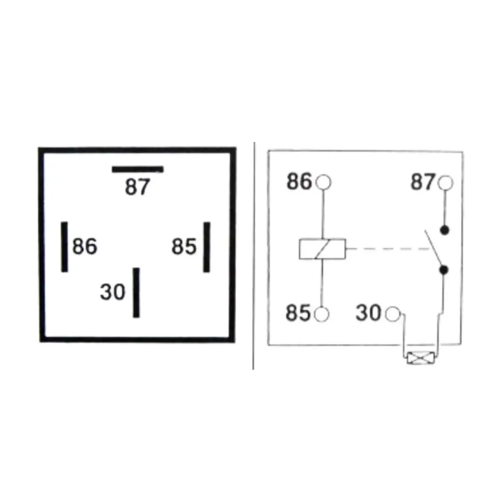Standard Relays 4 Pin (Normally Open)