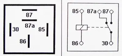 Standard Relays 5 pin (Changeover)
