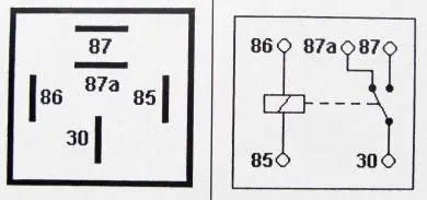 Standard Relays 5-pin (Changeover)