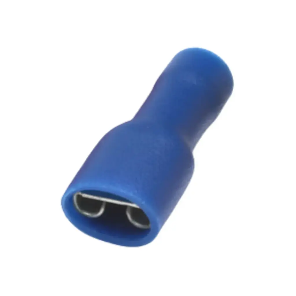 Female Spade Fully Insulated Terminals (x100)