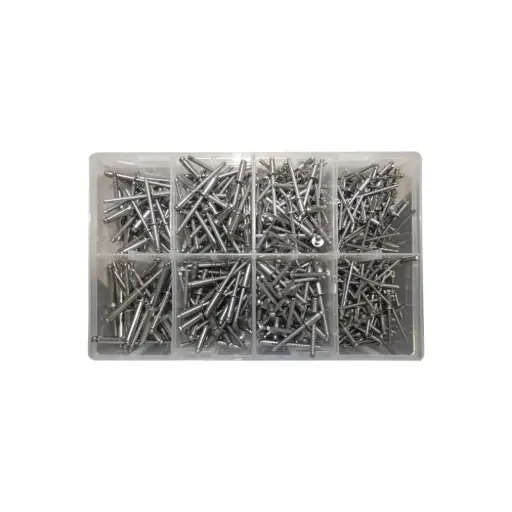 [A-SSR] Assorted Stainless Steel Rivets (500 PCS)
