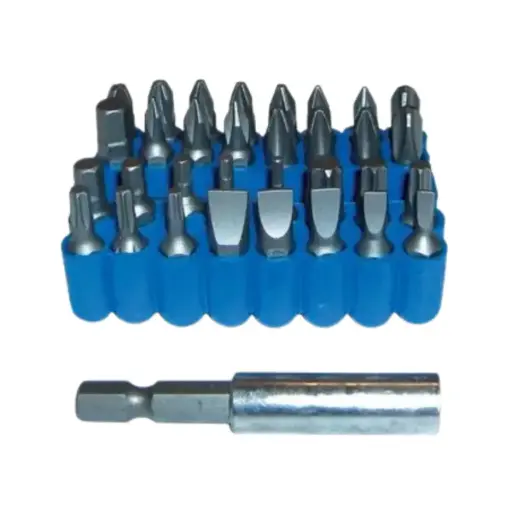 [D-CON-00669] 33 Piece Screwdriver Bit Set (+ holder)