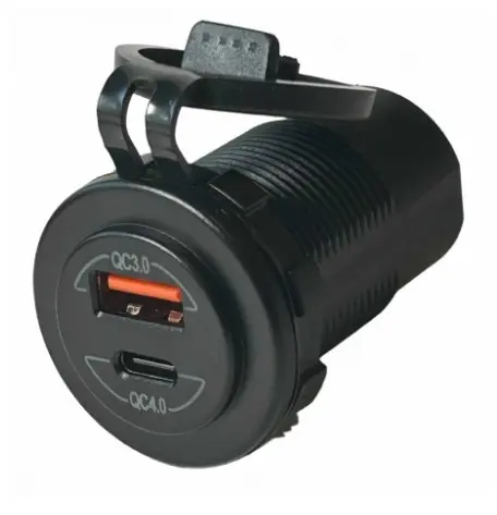 [D-CON-33449] Type C Fast Charge Waterproof USB Socket