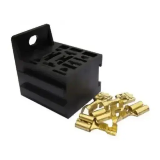 [D-CON-00538] Standard Relay Base 9 Pin (+ 5 terminals)