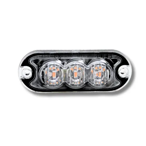 [D-LIG-10011] 3LED Slim Warning Light - Amber 