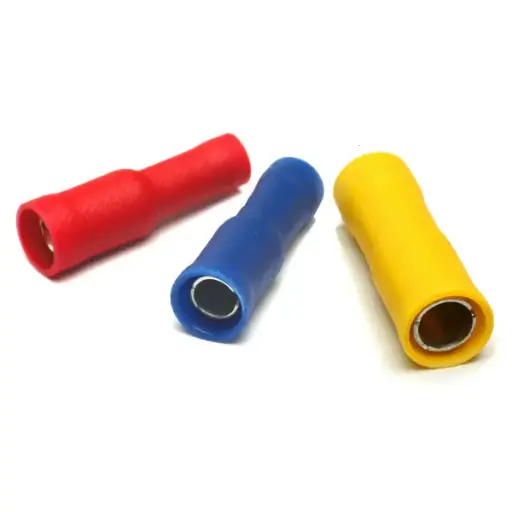 Female Bullet Fully Insulated Terminals (x100)