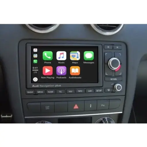 [D-ACC-25800] (CP-AUDI-RNSET) APP PLAY CARPLAY FOR AUDI RNS-E (CVBS)
