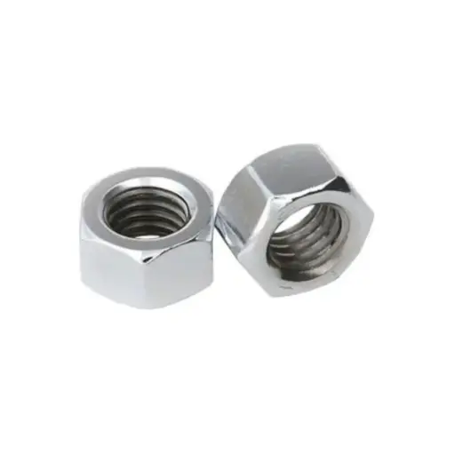 [D-CON-00501] Steel Nuts 6mm BZP (x200)