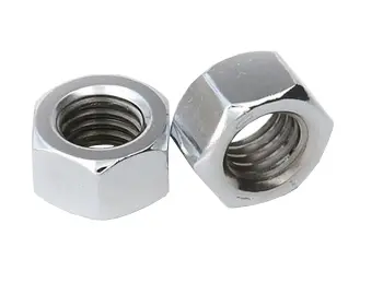 [D-CON-00501] Steel Nuts 6mm BZP (200 PCS)