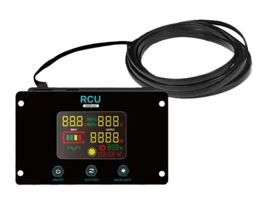 [D-POW-02001] External Display/Remote for Advanced Inverter