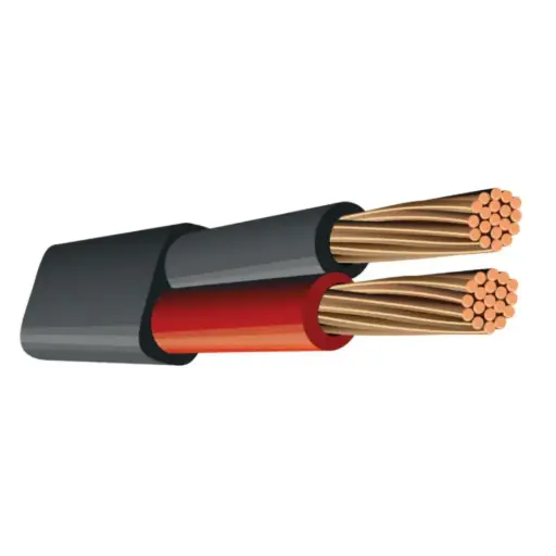 Thin Wall Twin Core Flat Cable