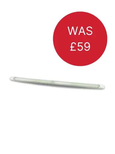 [D-LIG-00967] Interior Strip Lamp With Switch – 121 LED – Clear