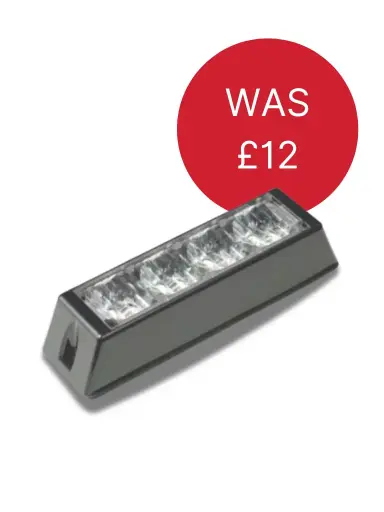 [D-LIG-01925] 4-LED Low Profile Directional  Warning Lamp