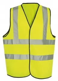 [D-CON-01965] Yellow Hi-Vis Waistcoat