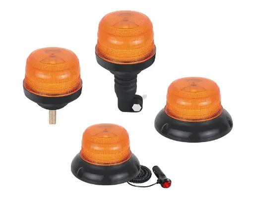 7 Flash Pattern Amber Beacons
