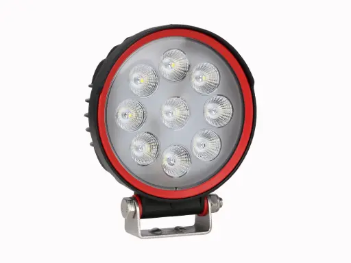 [D-LIG-04008] Essential Series 9 LED Round Work Lamp (27W) 