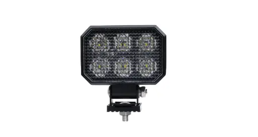 [D-LIG-08902] Premium 6 LED Rectangular Work Lamp (30W)