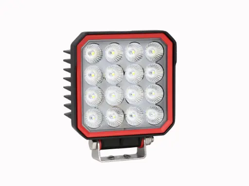 [D-LIG-04013] Essential Series 16 LED Square Work Lamp (48W)
