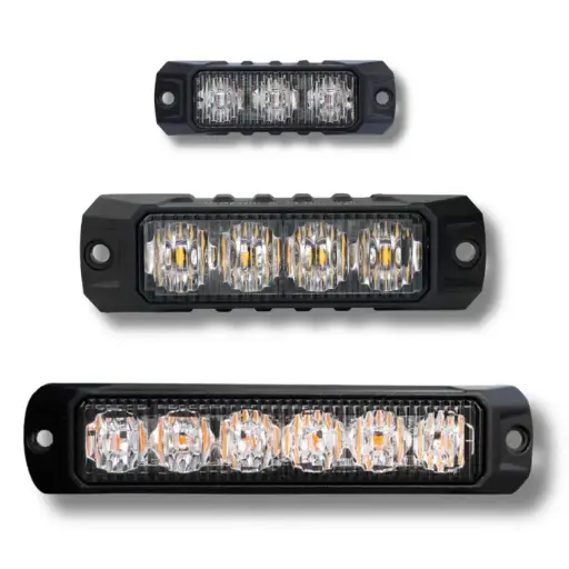 LED Amber Strobe Light