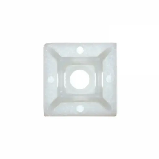 Cable Tie Bases - White